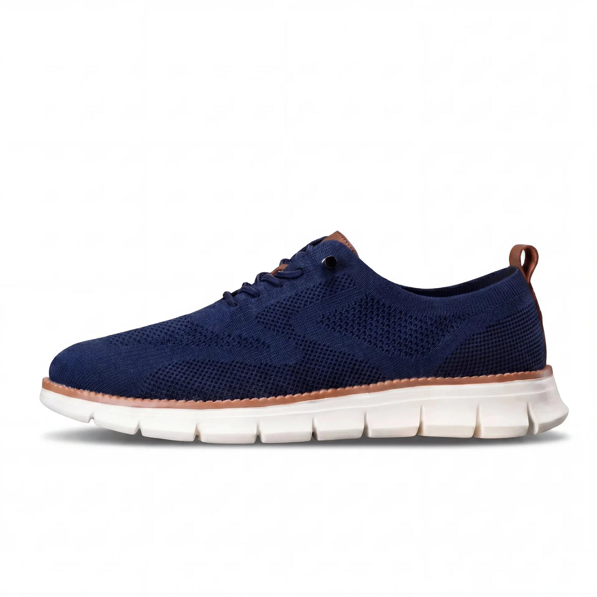 Chaussures Urbaines en Cuir et Flyknit Semelle à Mémoire de Forme