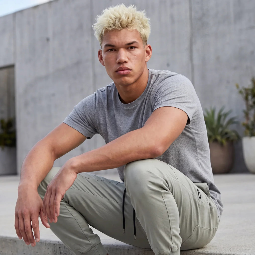 Pantalon Cargo Confortable Élastique à Grandes Poches